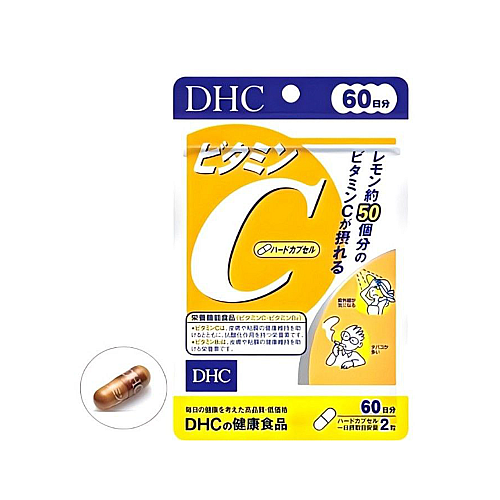 Japan DHC Vitamin C Collagen VC Vitamin C 120 capsules 60 days